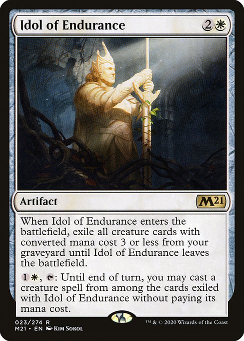 Idol of Endurance (23) [Core Set 2021]
