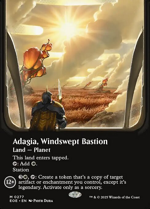 Adagia, Windswept Bastion (277) [Edge of Eternities]