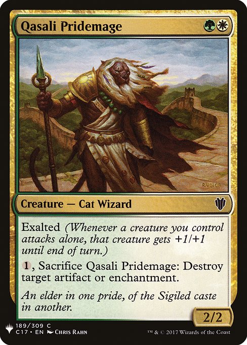 Qasali Pridemage (C17-189) [The List]