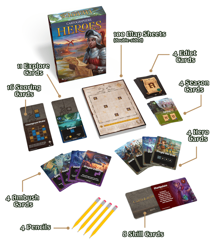 Cartographers Heroes image 1