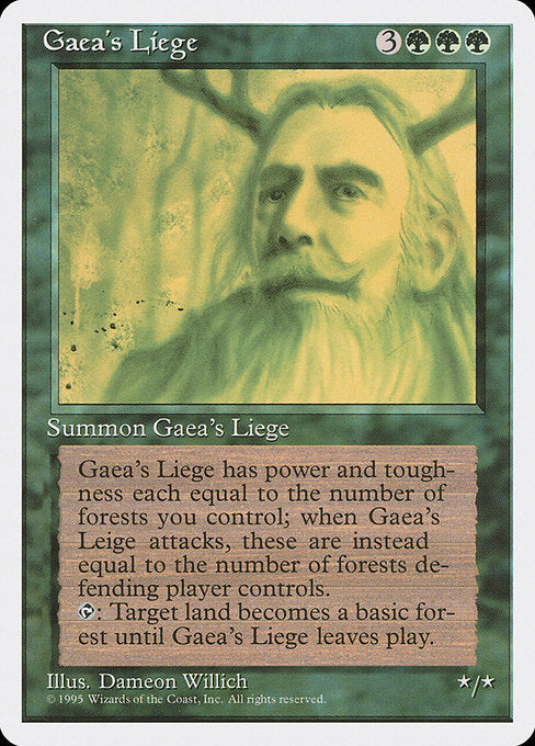 Gaea's Liege (247) [Fourth Edition]