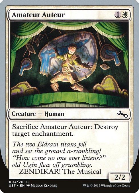 Amateur Auteur (3d) [Unstable]