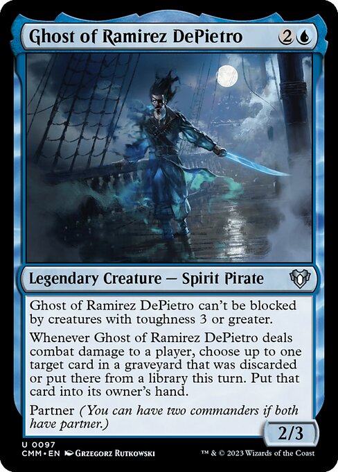 Ghost of Ramirez DePietro (97) [Commander Masters]