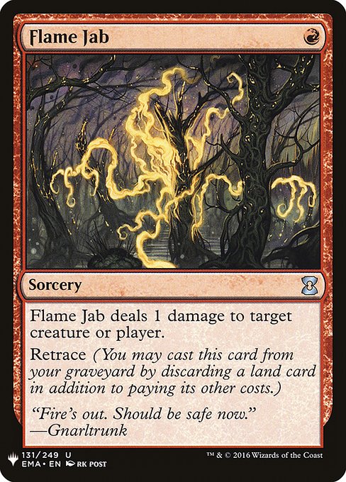Flame Jab (EMA-131) [The List]
