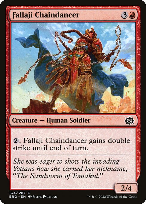 Fallaji Chaindancer (134) [The Brothers' War]