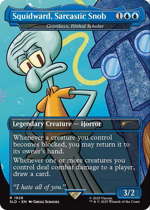 Grazilaxx, Illithid Scholar (1928) [Secret Lair Drop]