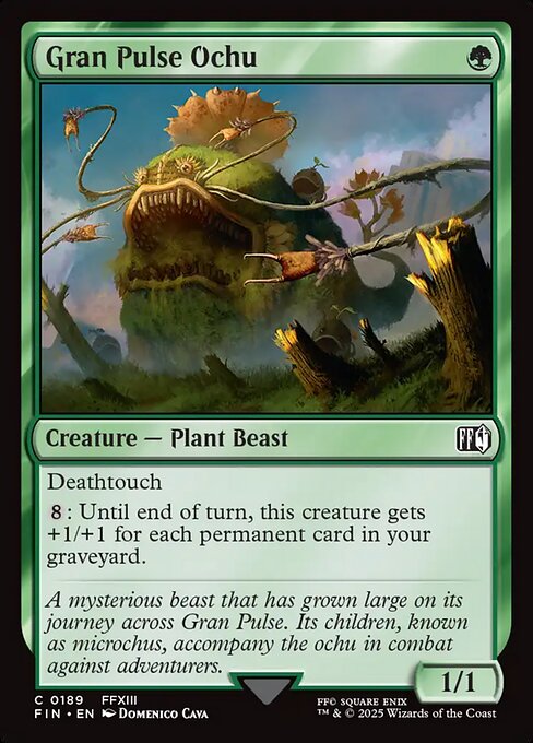 Gran Pulse Ochu (189) [Final Fantasy]