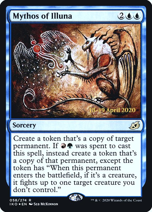Mythos of Illuna (58s) [Ikoria: Lair of Behemoths Promos]