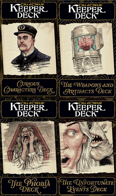Call of Cthulhu Keeper Decks 2nd Edition image 0