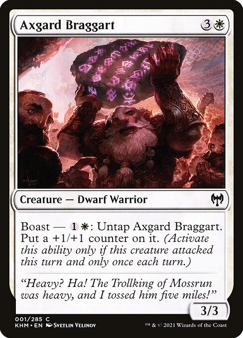 Axgard Braggart (1) [Kaldheim]