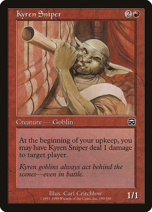 Kyren Sniper (199) [Mercadian Masques]