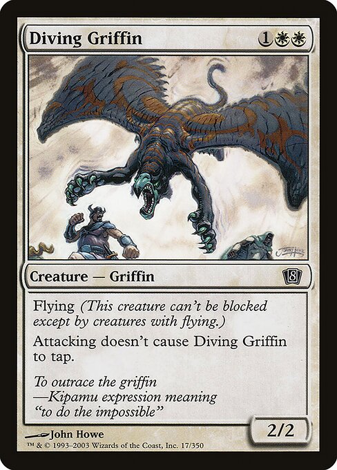 Diving Griffin (17★) [Eighth Edition]