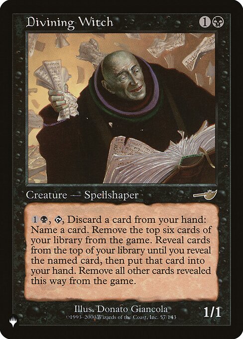 Divining Witch (NEM-57) [The List]