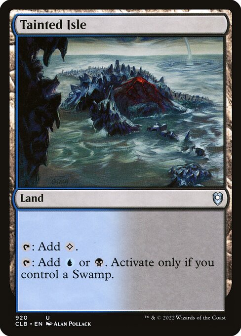 Tainted Isle (920) [Commander Legends: Battle for Baldur's Gate]