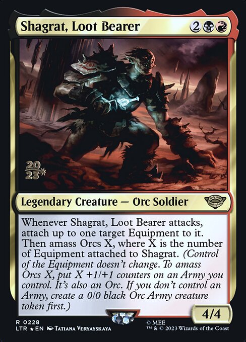 Shagrat, Loot Bearer (228s) [Tales of Middle-earth Promos]