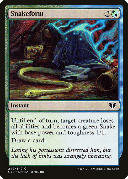 Snakeform (242) [Commander 2015]