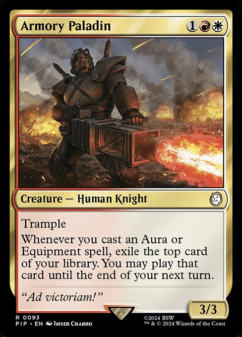 Armory Paladin (93) [Fallout]