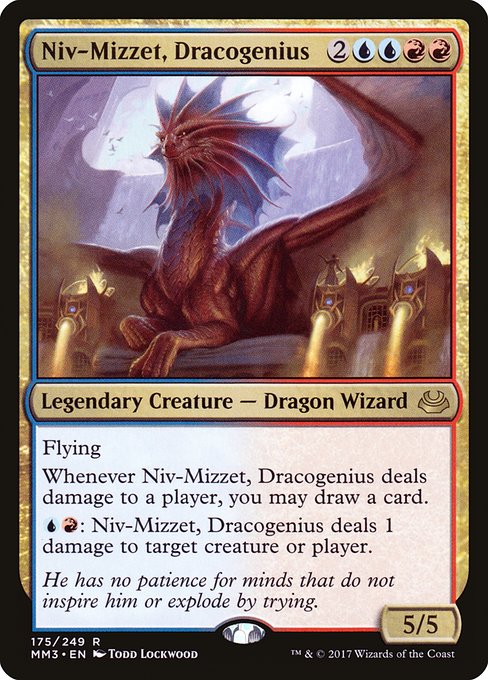 Niv-Mizzet, Dracogenius (175) [Modern Masters 2017]