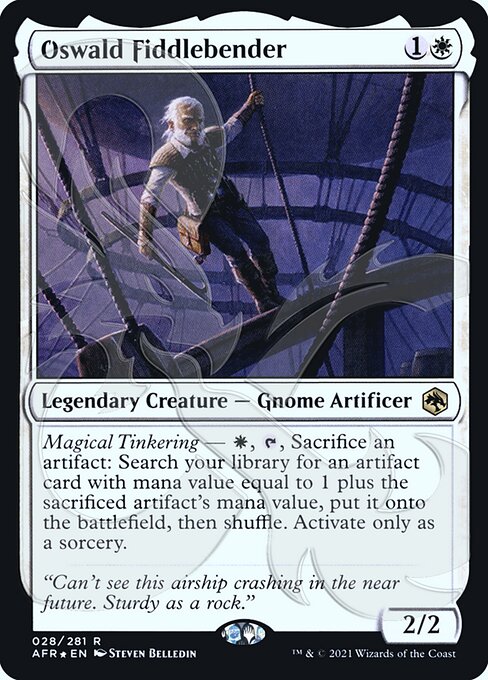 Oswald Fiddlebender (28a) [Adventures in the Forgotten Realms Promos]