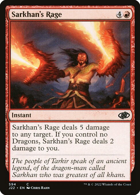 Sarkhan's Rage (594) [Jumpstart 2022]
