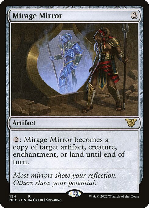 Mirage Mirror (154) [Neon Dynasty Commander]