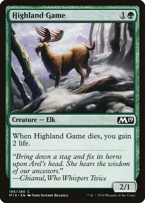 Highland Game (188) [Core Set 2019]