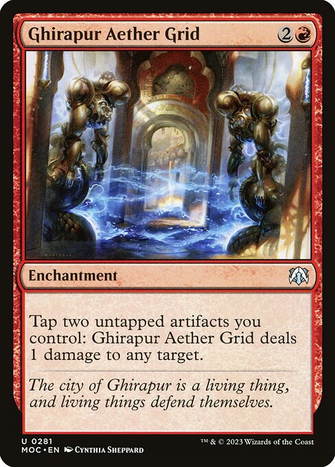 Ghirapur Aether Grid (281) [March of the Machine Commander]