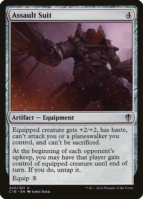 Assault Suit (242) [Commander 2016]