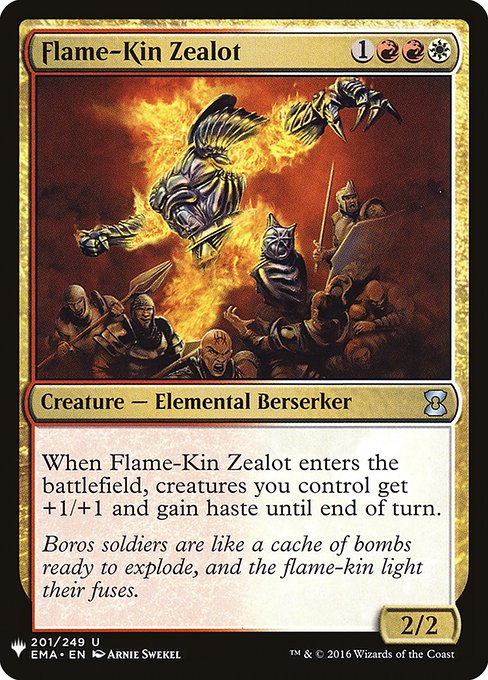 Flame-Kin Zealot (EMA-201) [The List]