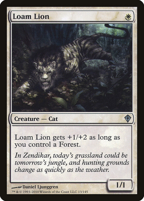 Loam Lion (13) [Worldwake]