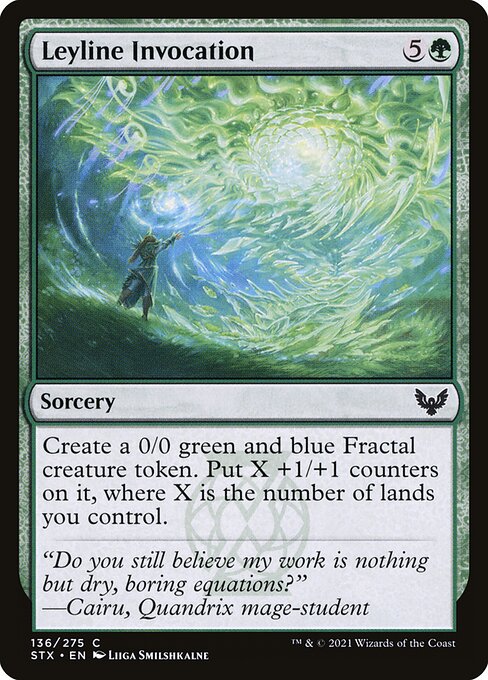 Leyline Invocation (136) [Strixhaven: School of Mages]
