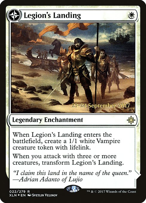 Legion's Landing // Adanto, the First Fort (22s) [Ixalan Promos]