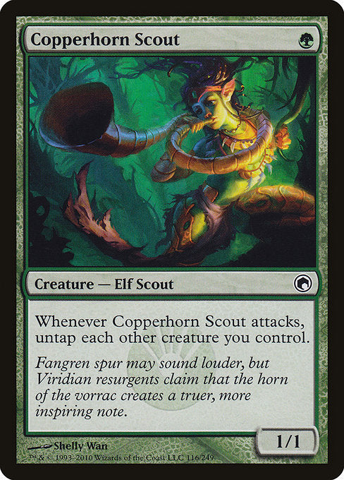 Copperhorn Scout (116) [Scars of Mirrodin]