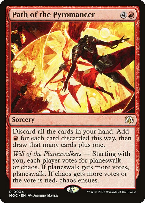 Path of the Pyromancer (34) [March of the Machine Commander]