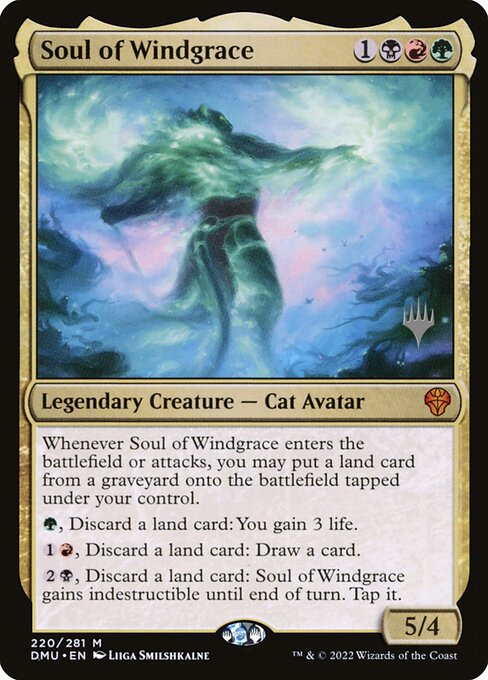 Soul of Windgrace (220p) [Dominaria United Promos]