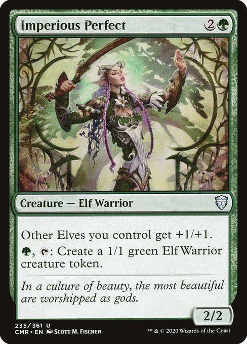 Imperious Perfect (235) [Commander Legends]