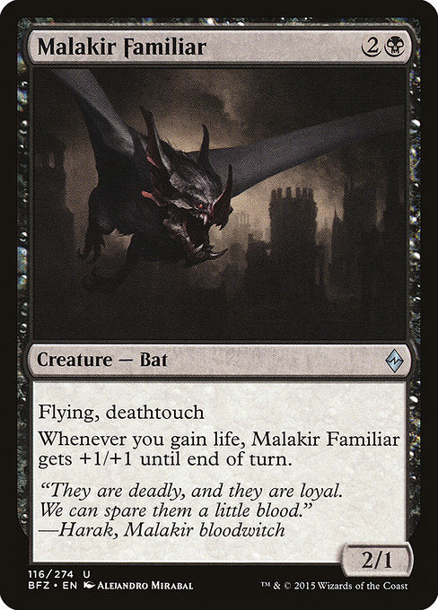 Malakir Familiar (116) [Battle for Zendikar]