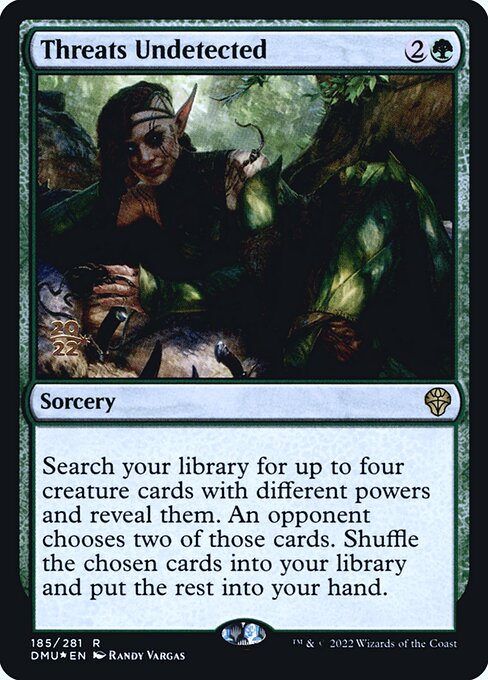 Threats Undetected (185s) [Dominaria United Promos]
