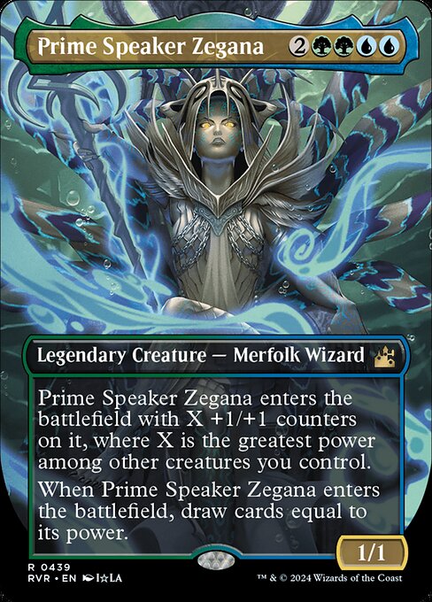Prime Speaker Zegana (439) [Ravnica Remastered] [Borderless]