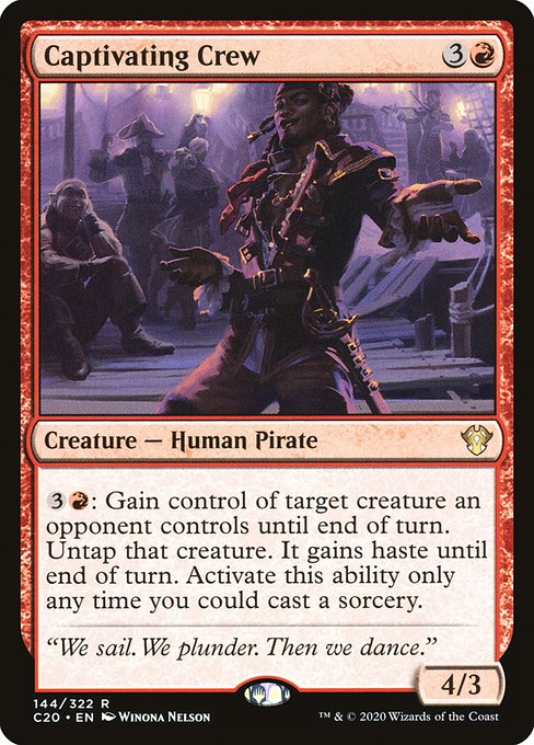 Captivating Crew (144) [Commander 2020]