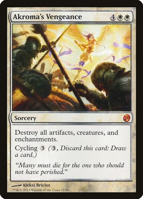 Akroma's Vengeance (11) [From the Vault: Twenty]