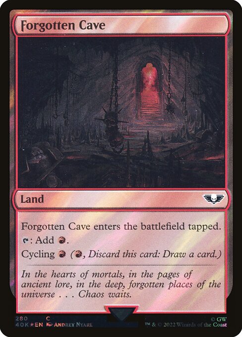 Forgotten Cave (280★) [Warhammer 40,000 Commander]