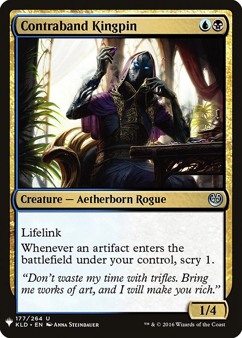 Contraband Kingpin (KLD-177) [The List]