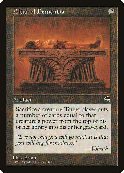 Altar of Dementia (276) [Tempest]