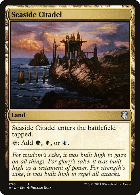 Seaside Citadel (258) [Forgotten Realms Commander]