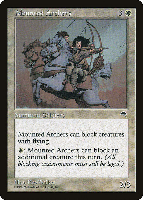Mounted Archers (30) [Tempest]