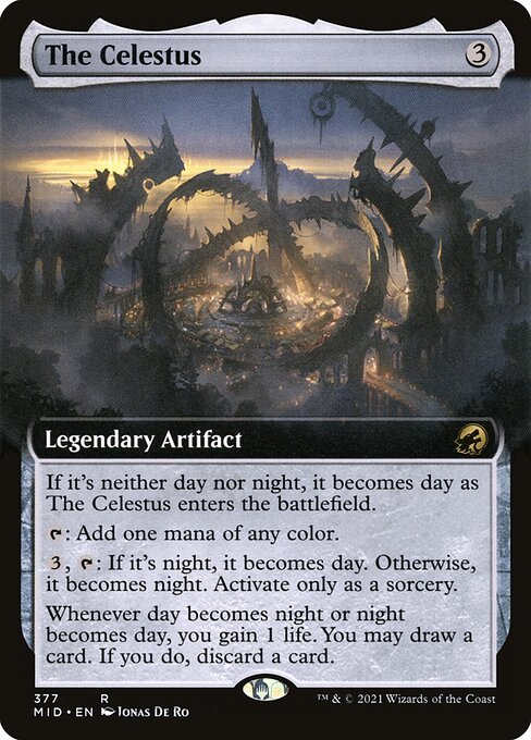 The Celestus (377) [Innistrad: Midnight Hunt] [Extended Art]