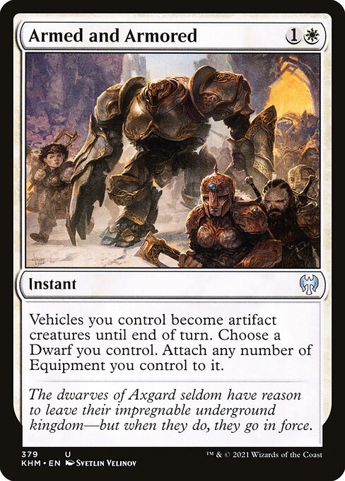 Armed and Armored (379) [Kaldheim]
