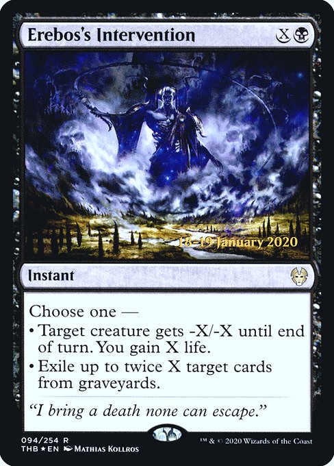 Erebos's Intervention (94s) [Theros Beyond Death Promos]