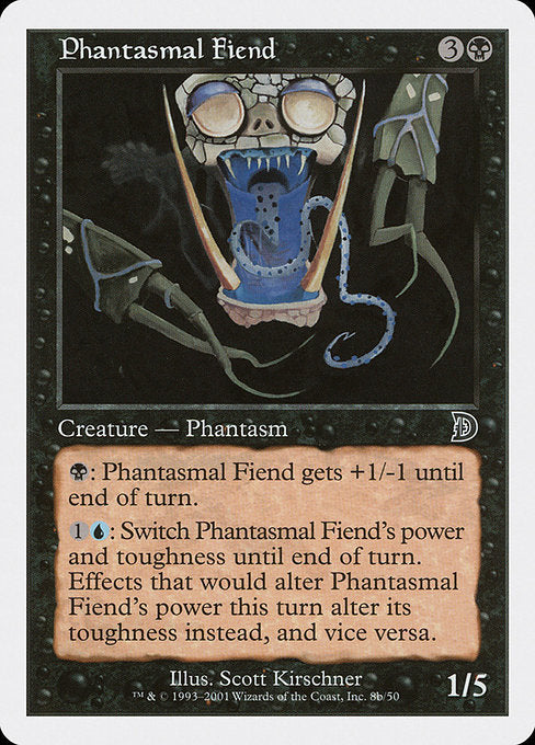 Phantasmal Fiend (8b) [Deckmasters]